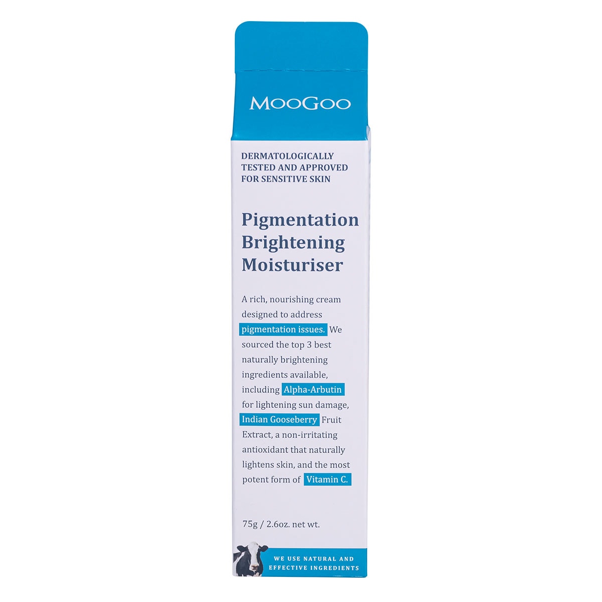 MooGoo Pigmentation Brightening Moisturiser 75g