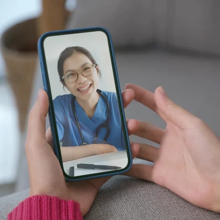 Continue with a telehealth consult